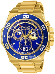 Invicta Akula Niebieski/Stal w odcieniu złota Ø55.7 mm 26050