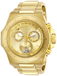 Invicta Akula Żółte złoto/Stal w odcieniu złota Ø55.7 mm 26052