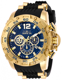 Invicta Pro Diver Niebieski/Stal w odcieniu złota Ø50 mm 26407