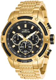 Invicta Speedway Czarny/Stal w odcieniu złota Ø48 mm 26475
