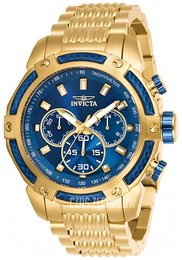 Invicta Speedway Niebieski/Stal w odcieniu złota Ø48 mm 26476