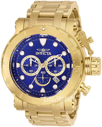 Invicta Coalition Forces Niebieski/Stal w odcieniu złota Ø52 mm 26500