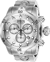 Invicta Srebrny/Stal Ø53.7 mm 26577