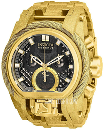 Invicta Reserve Czarny/Stal w odcieniu złota Ø52 mm 26680