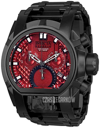 Invicta Reserve Czerwony/Stal Ø52 mm 26710