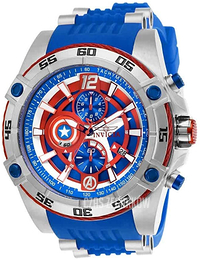 Invicta Marvel Wielokolorowy/Stal Ø52 mm 26780
