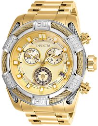 Invicta Bolt Szampański/Stal w odcieniu złota Ø51 mm 26992