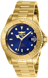 Invicta Pro Diver Niebieski/Stal w odcieniu złota Ø40 mm 26997
