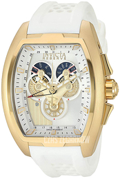 Invicta Reserve Srebrny/Guma 27086