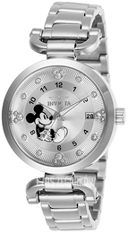 Invicta Disney Srebrny/Stal Ø34 mm 27290