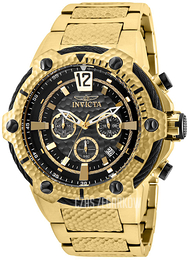 Invicta Subaqua Czarny/Stal w odcieniu złota Ø53 mm 27302