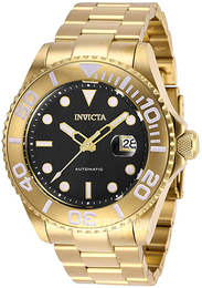 Invicta Pro Diver Czarny/Stal w odcieniu złota Ø47 mm 27306