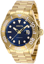 Invicta Pro Diver Niebieski/Stal w odcieniu złota Ø47 mm 27307