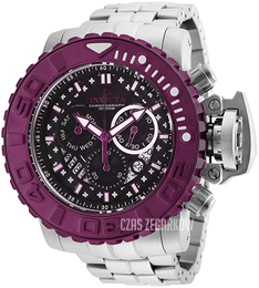 Invicta Sea Hunter Czarny/Stal Ø58 mm 27368