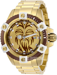 Invicta Star Wars Żółte złoto/Stal w odcieniu złota Ø48 mm 27433