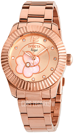 Invicta Angel Różowe złoto/Stal w kolorze różowego złota Ø35 mm 27443