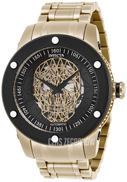 Invicta Speedway Czarny/Stal w odcieniu złota Ø51 mm 27621