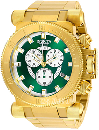 Invicta Coalition Forces Zielony/Stal w odcieniu złota Ø51 mm 27837
