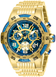 Invicta Speedway Niebieski/Stal w odcieniu złota Ø51 mm 28011