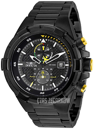 Invicta Aviator Czarny/Stal Ø50.5 mm 28110
