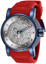 Invicta S1 Rally Srebrny/Guma Ø48 mm 28182