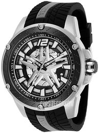 Invicta S1 Rally Srebrny/Guma Ø50 mm 28301