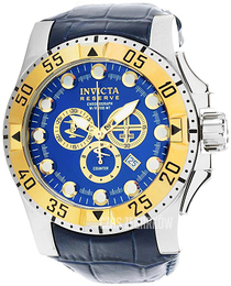 Invicta Reserve Niebieski/Skóra Ø50 mm 28529