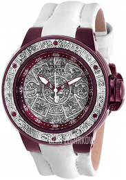 Invicta Szary/Skóra Ø42 mm 28544