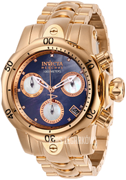 Invicta Reserve Czarny/Stal w kolorze różowego złota Ø41.5 mm 28620