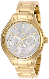 Invicta Angel Biały/Stal w odcieniu złota Ø38 mm 28654