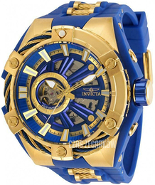 Invicta Niebieski/Stal w odcieniu złota Ø51 mm 28859