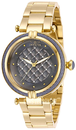 Invicta Bolt Szary/Stal w odcieniu złota Ø36.5 mm 28929