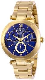 Invicta Angel Niebieski/Stal w odcieniu złota Ø36 mm 28935