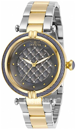 Invicta Bolt Szary/Stal w odcieniu złota Ø36.5 mm 28936