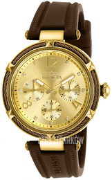 Invicta Bolt Żółte złoto/Guma Ø38 mm 29138