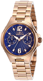 Invicta Angel Niebieski/Stal w kolorze różowego złota Ø34 mm 29151