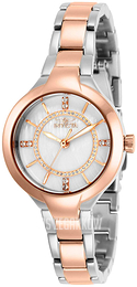 Invicta Angel Biały/Stal w kolorze różowego złota Ø28 mm 29329