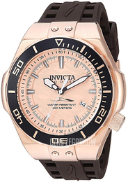 Invicta Pro Diver Różowe złoto/Guma Ø53 mm 29497