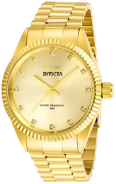Invicta Specialty Szampański/Stal w odcieniu złota Ø43 mm 29504