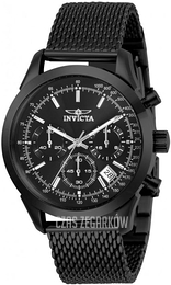 Invicta Aviator Czarny/Stal Ø40 mm 29608