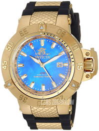 Invicta Subaqua Niebieski/Stal w odcieniu złota Ø51 mm 29617