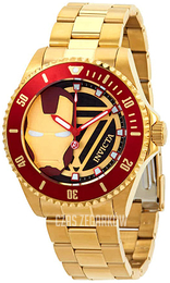 Invicta Marvel Wielokolorowy/Stal w odcieniu złota Ø44 mm 29678