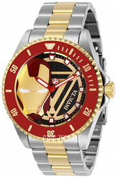 Invicta Marvel Wielokolorowy/Stal w odcieniu złota Ø44 mm 29679