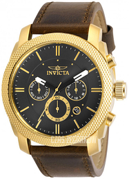 Invicta Czarny/Skóra Ø44 mm 29798