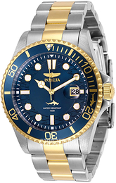 Invicta Pro Diver Niebieski/Stal w odcieniu złota Ø43 mm 30021