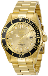 Invicta Pro Diver Żółte złoto/Stal w odcieniu złota Ø43 mm 30025