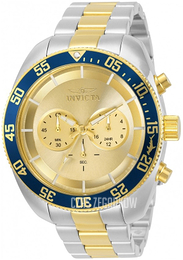 Invicta Żółte złoto/Stal w odcieniu złota Ø48 mm 30057
