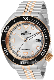 Invicta Srebrny/Stal w kolorze różowego złota Ø47 mm 30419