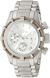 Invicta Bolt Srebrny/Stal Ø40 mm 30471