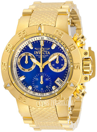 Invicta Subaqua Niebieski/Stal w odcieniu złota Ø42 mm 30476